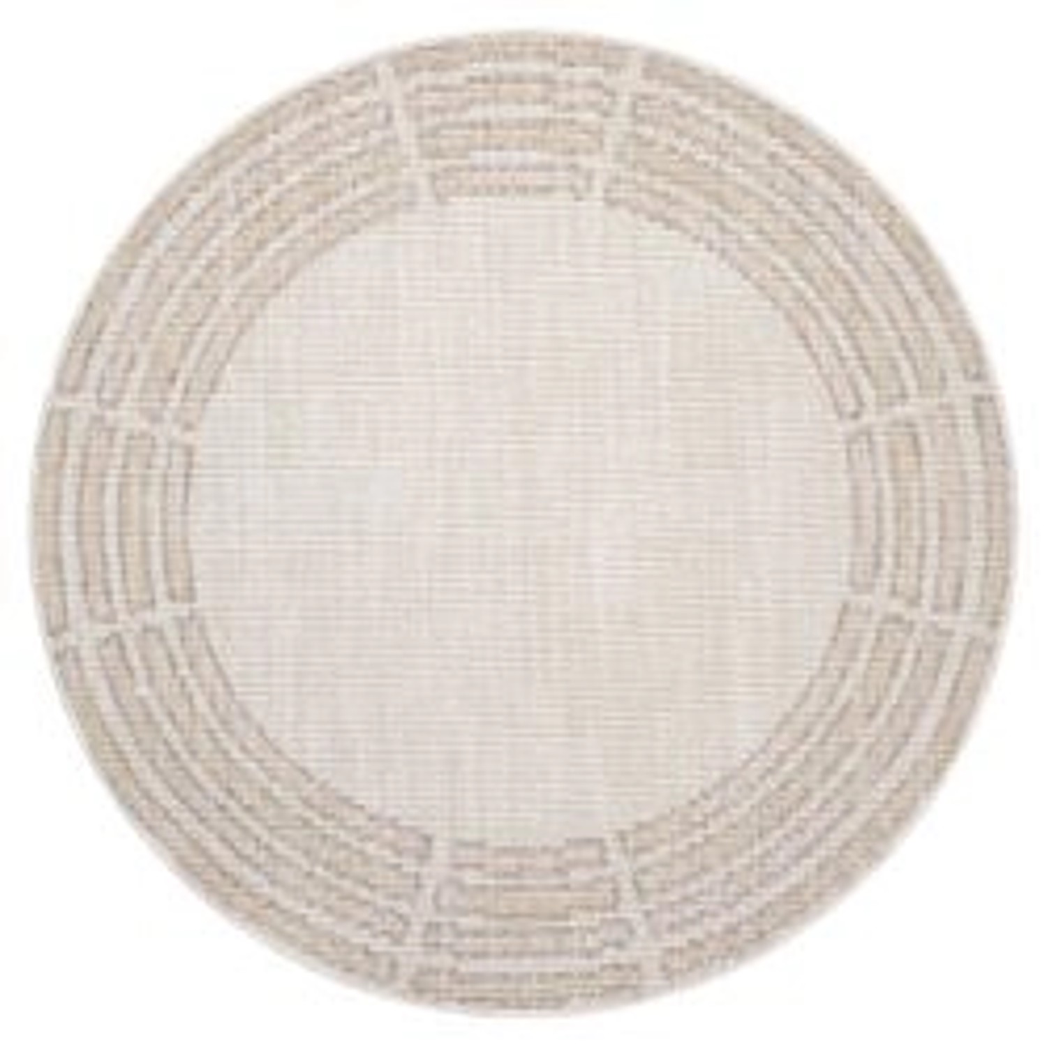 payé Teppich Klassiko 68 Fransen Rund 200x200 cm Pink payé Teppich Klassiko 68 Fransen Rund 200x200 cm Pink von payé