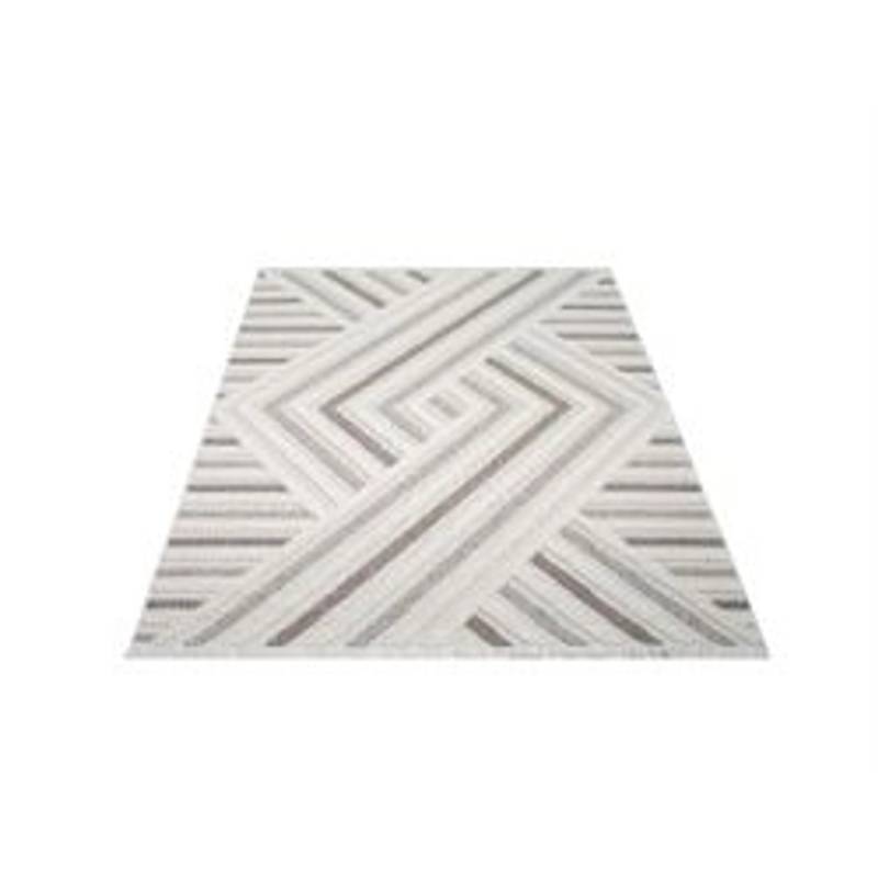 payé Teppich Linda 7590 Kurzflor 160x230 cm Creme Geo-Muster von payé
