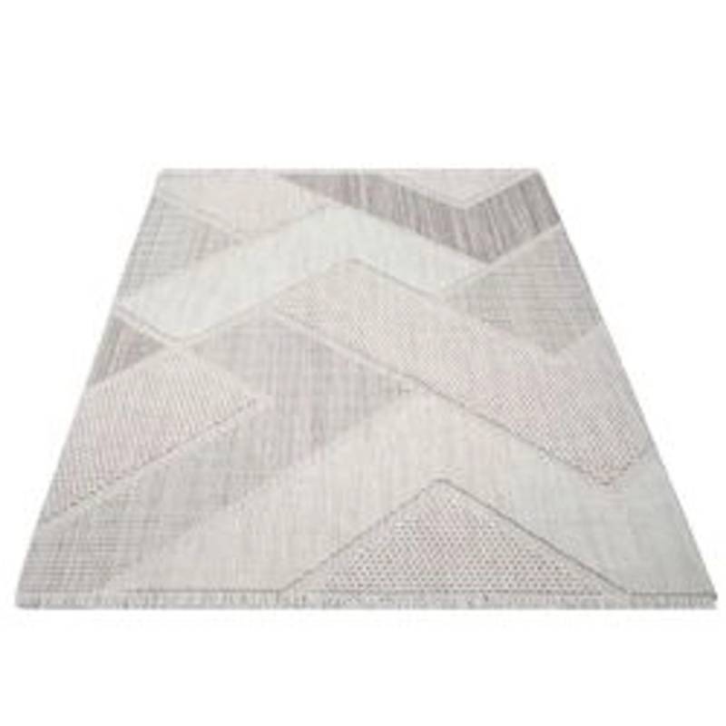 payé Teppich Linda 77 Kurzflor 120x170 cm Terra Geo-Muster von payé