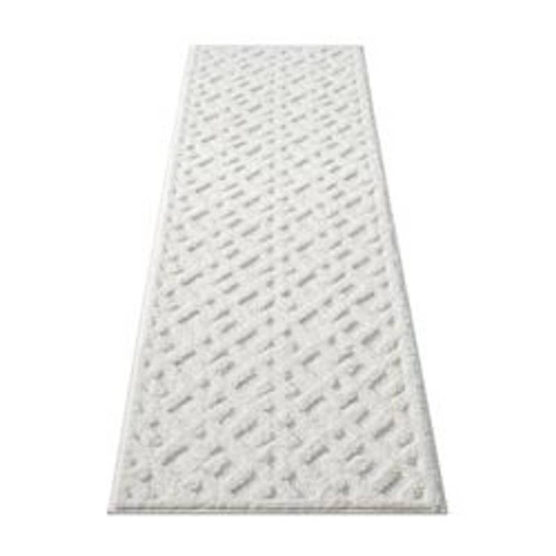 payé Teppich Nara-737 Hochflor 80x300 cm Pastell-Creme Rautenmuster payé Teppich Nara-737 Hochflor 80x300 cm Pastell-Creme Rautenmuster von payé