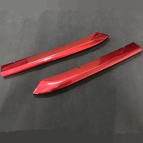 pclele Kühler Kühlergrill Auto Styling Front Head Unten Unten Kühlergrill Grillstreifen Dekoration Abdeckung Trim Für Mazda CX-3 CX3 2016-2021 Frontstoßstangengitter (Farbe : ROT) von pclele