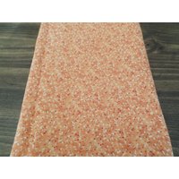 Oranger Zugluftstopper Aus Baumwolle, Gefleckter Stoff, 41 cm Oranger Zugluftstopper Aus Baumwolle, Gefleckter Stoff, 41 cm von pdickson3