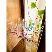 Set Gläser Pastell Set Gläser Pastell von peachyvintagepia