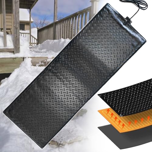 pealiritansemen Schneeschmelzmatten Für Den Außenbereich, Elektrische Schnee- Und Eisschmelzmatten, Einzigartiges Doppelseitiges Anti-Rutsch-Design, 45 °C Maximale Heiztemperatur 55cm*120cm pealiritansemen Schneeschmelzmatten Für Den Außenbereich, Elektrische Schnee- Und Eisschmelzmatten, Einzigartiges Doppelseitiges Anti-Rutsch-Design, 45 °C Maximale Heiztemperatur 55cm*120cm von pealiritansemen