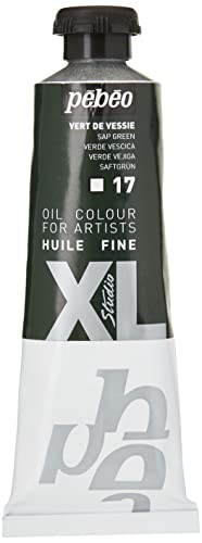 Pébéo - Feines Öl XL 37 ML - Ölgemälde - Ideal für Anfänger oder Profis - Fine Art Malerei - Feine Qualität - Pébéo Ölgemälde - Blasengrün - 37 ml von PEBEO