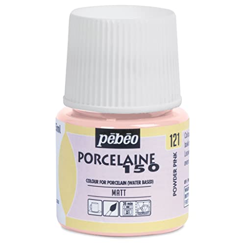 Pebeo Porzellanfarbe, Puderrosa, 45 ml von Pebeo