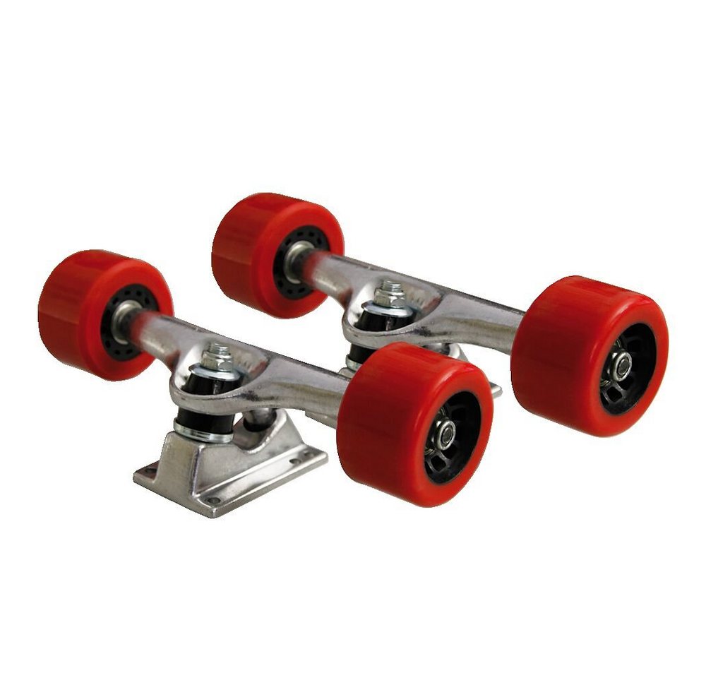 pedalo® Rollbrett Skatefahrwerk, Achsen mit Rollen für lenkbares Rollbrett von pedalo®