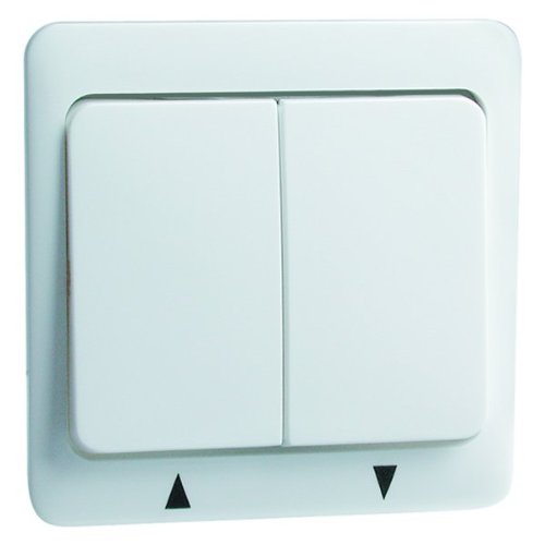 Peha 00187711 Standart Wippe 58 x 49 mm mit Zentralplatte für Kombinationen, reinweiß von peha