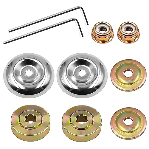 10 Stück Freischneider Zubehör, Ersatz-Rasenmäher-Klingenadapter für Trimmer, Rasenmäher Blade Adapter Kit Freischneider Zubehör, Freischneider für Rasenmäher, Trimmer, Freischneider von peiyee