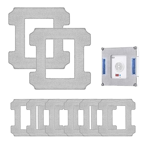 peiyee 8 Stück Reinigungstuch für Ecovacs Winbot,Fensterreiniger Roboter Reinigungstuch für Ecovacs Winbot W1/W1 Pro,Waschbar Mikrofaser Reinigungspad Ersatzteile Zubehör peiyee 8 Stück Reinigungstuch für Ecovacs Winbot,Fensterreiniger Roboter Reinigungstuch für Ecovacs Winbot W1/W1 Pro,Waschbar Mikrofaser Reinigungspad Ersatzteile Zubehör von peiyee