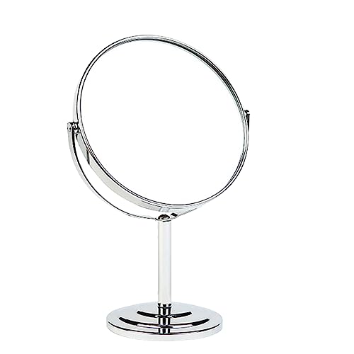 peiyee Kosmetikspiegel Makeup Spiegel Tischspiegel mit 1-/ 3 Facher Vergrößerung Schminkspiegel, Tischspiegel mit doppelseitig 360° Schminkspiegel für Schminken Rasieren Gesichtspflege von peiyee