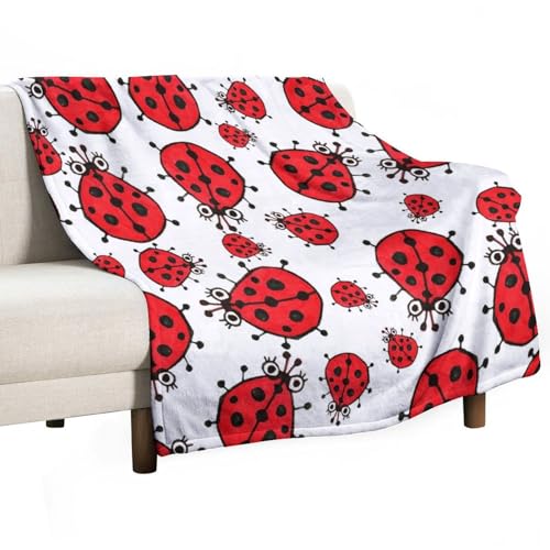 Marien mit großen Augen, Decke, Flanell-Fleece, Bettdecke, Überwurf, leichte, gemütliche Plüschdecke für Couch, Bett, Sofa, Zweisitzer, 101,6 x 127 cm Marien mit großen Augen, Decke, Flanell-Fleece, Bettdecke, Überwurf, leichte, gemütliche Plüschdecke für Couch, Bett, Sofa, Zweisitzer, 101,6 x 127 cm von peiyeety