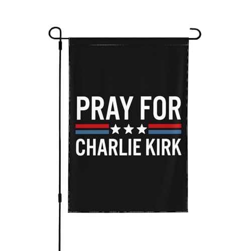 Pray For Charlie Kirk-Flaggen für draußen, Hofdekoration, doppelseitige Gartenflagge Pray For Charlie Kirk-Flaggen für draußen, Hofdekoration, doppelseitige Gartenflagge von peiyeety