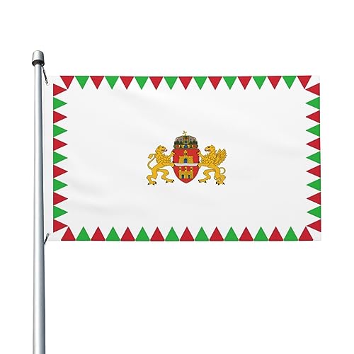 Vorgeschlagene Flagge von Budapest (2011), Flaggen, 90 x 150 cm, für den Außenbereich, doppelseitige Flagge, Polyester, leichte Flaggen, lustige Heimdekoration, 3 x 5 Flaggen von peiyeety