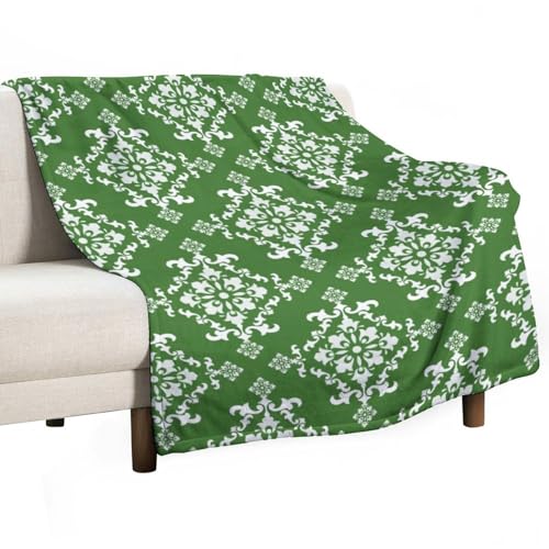 peiyeety Grüne Muster-Herbstdecke, weiche Sofa-Wohnzimmer-Bettdecke für Damen und Herren, für Mädchen und Jungen, Herbstgrün, 152,4 x 203,2 cm peiyeety Grüne Muster-Herbstdecke, weiche Sofa-Wohnzimmer-Bettdecke für Damen und Herren, für Mädchen und Jungen, Herbstgrün, 152,4 x 203,2 cm von peiyeety