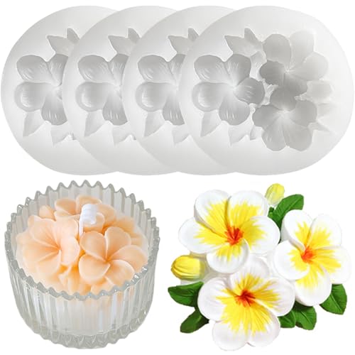 pekifaves 4 Stück Kerzen Silikonformen, Blumen Silicone Kerzenform 3D, Silikonformen Kerzen Gießformen Kerzen Blumen, Kerzen Gießen Formen, für DIY Herstellung Kerzen Seife pekifaves 4 Stück Kerzen Silikonformen, Blumen Silicone Kerzenform 3D, Silikonformen Kerzen Gießformen Kerzen Blumen, Kerzen Gießen Formen, für DIY Herstellung Kerzen Seife von pekifaves