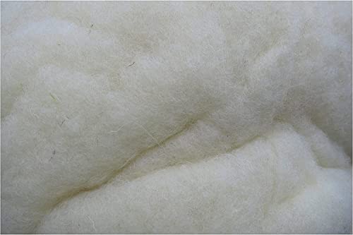 Stopfwolle aus Schafwolle 1kg, Naturfaserdämmung, Schallschutz, nachhaltiger Dämmstoff, Isolierung, Wämedämmung, Schafschurwolle, klimatisierend, kadierte Schurwolle von pemmiproducts