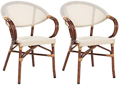 pemora 2-er Set Gartensessel Mango in Bambusoptik Gartenstuhl Bistrostuhl Metallstuhl Terrassensessel Terrassenstuhl Outdoor-Sessel für Gastronomie in Elfenbein pemora 2-er Set Gartensessel Mango in Bambusoptik Gartenstuhl Bistrostuhl Metallstuhl Terrassensessel Terrassenstuhl Outdoor-Sessel für Gastronomie in Elfenbein von pemora