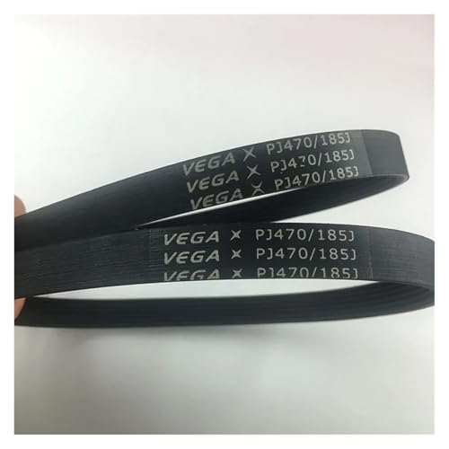 1 stücke 2 Keilriemen PJ470 185J 5 Rippen 6 7 8 Rasenmäher Motorriemen(2pcs,5Ribs) von pengyang