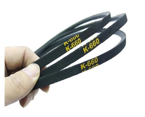 2 Stücke K690 K660 Keilriemen Dreiecksriemen Antriebsriemen for Bohrmaschine Industrielle Landwirtschaftliche Ausrüstung(K690) von pengyang