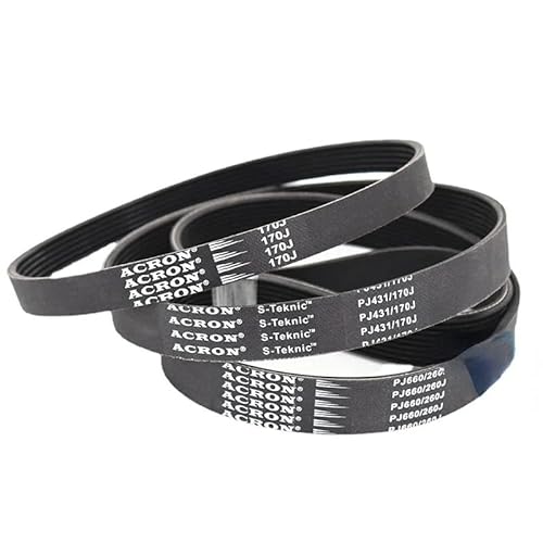 Gummikeilriemen PJ636 PJ640 PJ650/256J PJ660/260J PJ670/265J Riemen 3 4 5 6 7 8 9 10 Spitzen(10 peaks,1PC_PJ660 260J) von pengyang