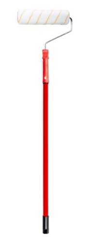 pennellificio 2000 320+162/23 Rolle mit Stange, Rot, Weiß Und Gelb, L 24 cm, ⌀ 4,8 cm, H 200 cm von pennellificio 2000