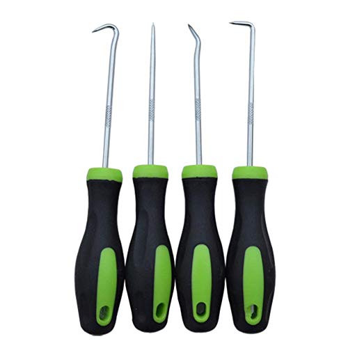 4-teilig Auto Schaber Montagehaken Demontage Werkzeug Precision Pick Und Haken Set Auto Nadel Haken Set Öldichtungs-Abzieher (15.5 Cm) von perfecti