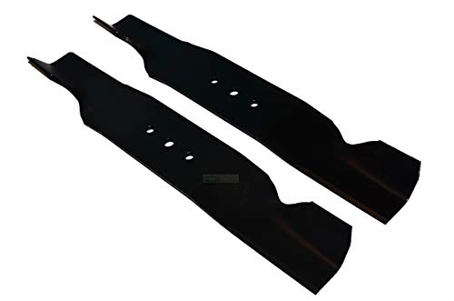 2 X 46 CM Rasentraktor Messer Satz für MTD 12/36, 12/91, B12, B120, B125, B128 / 742-0507/942-0507 von perfektGarten