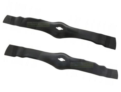2 X 55,5 CM Messer kompatibel mit John Deere LT133 LT155 LT160 LT166 LT170 LT180 M130718 M130719 von perfektGarten