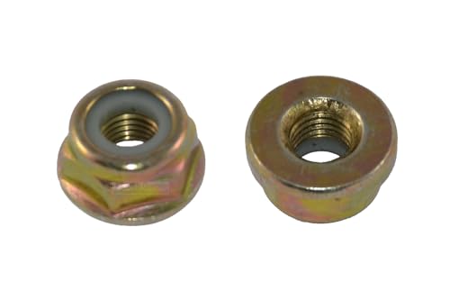 2 X Mutter selbsthemmend Linksgewinde kompatibel mit Timbertech MFS52 / MS-2TL-52 Motorsense von perfektGarten