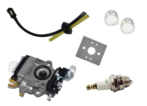 Vergaser Set kompatibel mit 23-26 CCM Güde Hecht Brast Timbertech Motorsense Heckenschere von perfektGarten