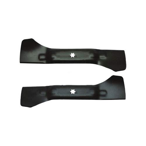 perfektGarten 2 X 54 cm Messer kompatibel mit Mac Allister MAC S 220/105 AM H/MTD Smart RN 145 LTEX 105 A von perfektGarten