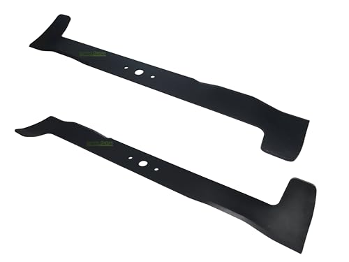 perfektGarten 2 X 62 cm Rasenmähermesser Mulchmesser kompatibel mit Castelgarden TC TCP TCR TCX 122 PTX 220 HD / 82004349 82004350 von perfektGarten