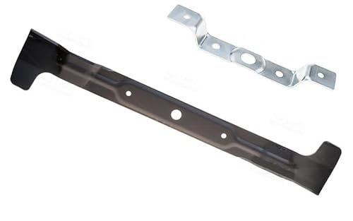 perfektGarten 62 cm Rasenmähermesser + Halter kompatibel mit Bauhaus Hurricane HT HTE 63 (Baujahr 2006-2011) von perfektGarten