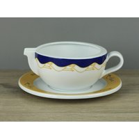Arzberg Flying Object Sieger Design Sauciere Mit Unterteller Untertasse 2. Wahl von perfektgedeckt