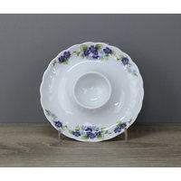 Eschenbach Dekor Veilchen Eierbecher Eierhalter Ø Ca. 12, 3 cm von perfektgedeckt