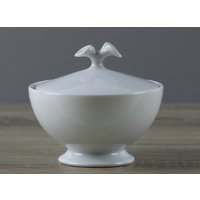 Hutschenreuther Chloé Blanche Zuckerdose Marmeladendose Mit Deckel Ø Ca 10, 8 cm von perfektgedeckt