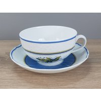 Hutschenreuther Form Dresden Elysée Teetasse Tasse Mit Untertasse Unterteller von perfektgedeckt