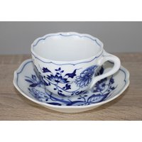 Hutschenreuther Zwiebelmuster Kaffeetasse Und Untertasse Tasse Unterteller Hutschenreuther Zwiebelmuster Kaffeetasse Und Untertasse Tasse Unterteller von perfektgedeckt