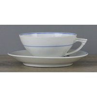 Limoges France Pallas 2. Wahl Teetasse Tasse Mit Unterteller Untertasse Untere von perfektgedeckt