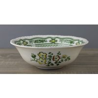 Masons Ironstone Mandschu Manchu Green Servierschüssel Schüssel Ø Ca. 20, 2 cm von perfektgedeckt