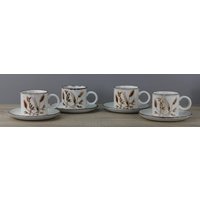 Midwinter Stonehenge Wild Oats 4 X Kaffeetasse Mit Unterteller Im Set Mängel von perfektgedeckt