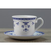 Queen's Ingrid Kaffeetasse Tasse Mit Unterteller Untertasse Untere Top Zustand von perfektgedeckt