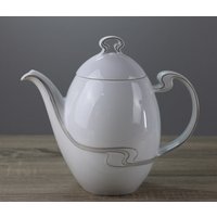 Rosenthal Asimmetria Weißgold Kaffeekanne Mit Deckel Höhe Ca. 22 cm Neuwertig Rosenthal Asimmetria Weißgold Kaffeekanne Mit Deckel Höhe Ca. 22 cm Neuwertig von perfektgedeckt
