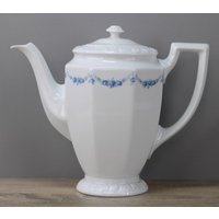 Rosenthal Classic Rose Blaue Ranke Kaffeekanne Mit Deckel Höhe Ca. 17 cm Kanne von perfektgedeckt
