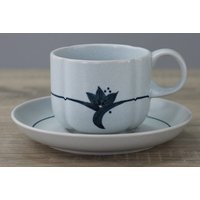 Rosenthal Form Ohne Namen "Nora" Kaffeetasse Mit Unterteller/Untertasse Tasse von perfektgedeckt