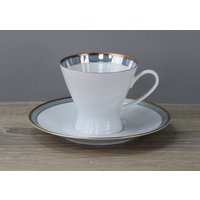 Rosenthal Gala Blau Kaffeetasse Tasse Mit Untertasse Unterteller Top Rosenthal Gala Blau Kaffeetasse Tasse Mit Untertasse Unterteller Top von perfektgedeckt