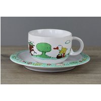 Thomas Janosch Teetasse/Kaffeetasse + Untertasse Oh Wie Schön Ist Panama Top von perfektgedeckt