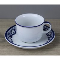 Thomas Trend Blue Fashion Kaffeetasse Tasse Mit Unterteller Untertasse Thomas Trend Blue Fashion Kaffeetasse Tasse Mit Unterteller Untertasse von perfektgedeckt