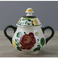 Villeroy & Boch Bauernblume Zuckerdose Mit Deckel Dose Höhe Ca. 13.5 cm Villeroy & Boch Bauernblume Zuckerdose Mit Deckel Dose Höhe Ca. 13.5 cm von perfektgedeckt